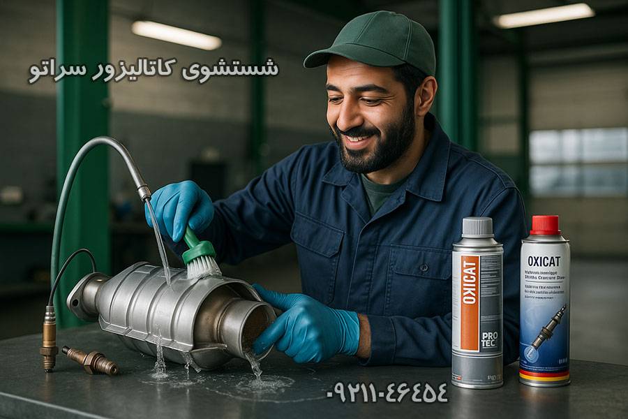 شستشوی کاتالیزور سراتو و روش های تخصصی آن چیست