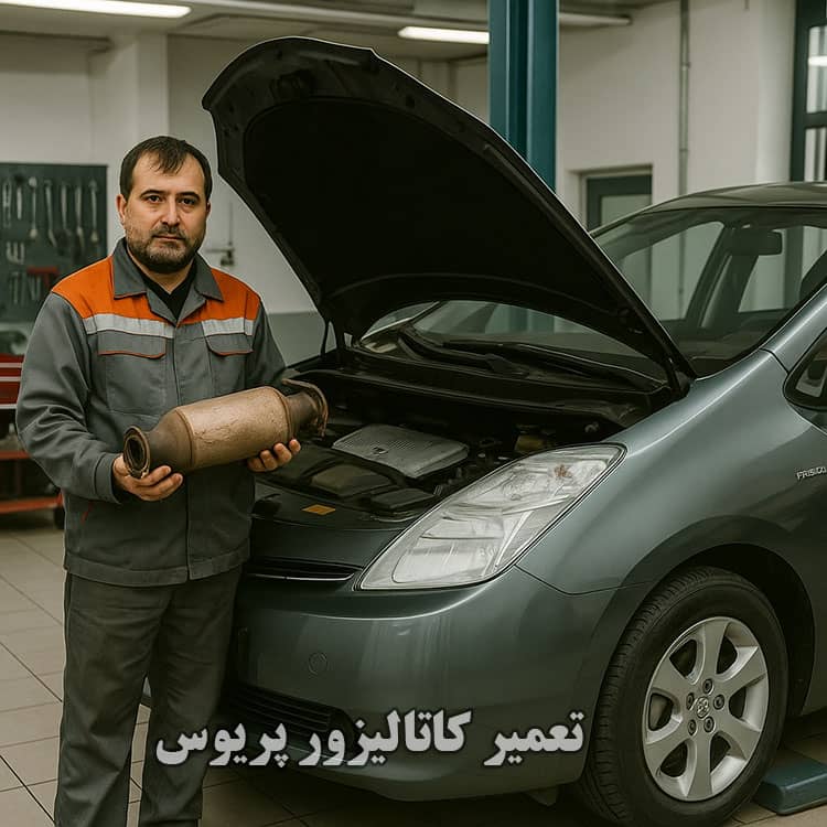 هزینه تعمیر کاتالیزور پریوس در تهران