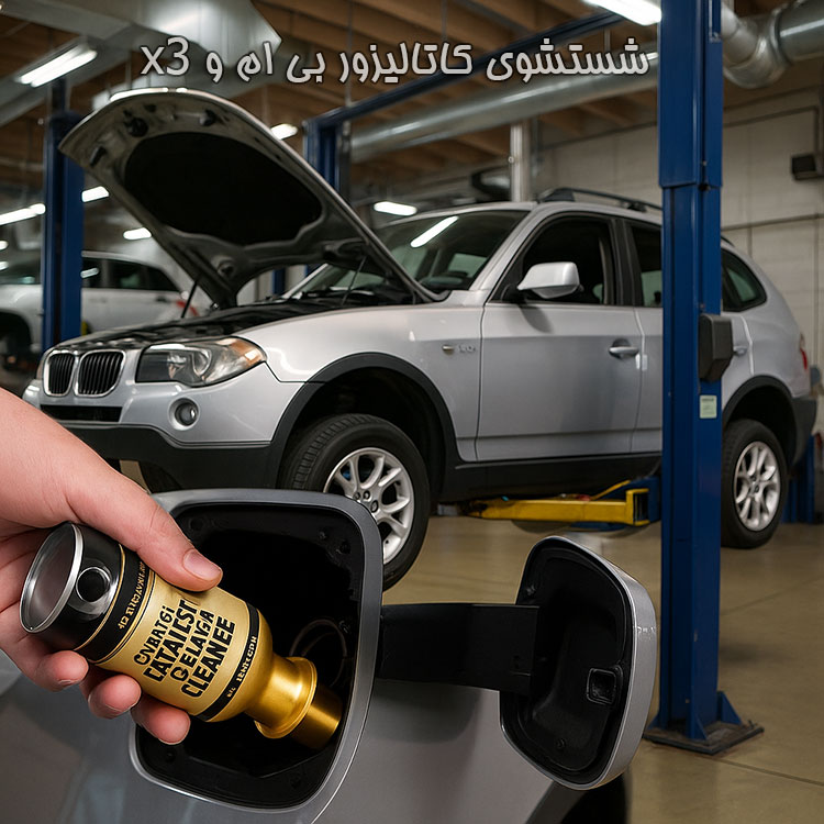 روشهای تخصصی شستشوی مبدل کاتالیزوری بی ام و X3
