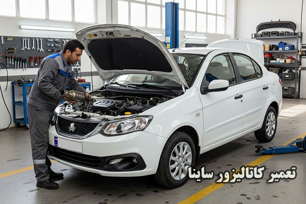 هزینه تعمیر کاتالیزور ساینا در تهران